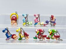 Conjunto Super Mario Yoshi's Island Baby Mario Yoshi chaveiro figura 8 peças B096 comprar usado  Enviando para Brazil