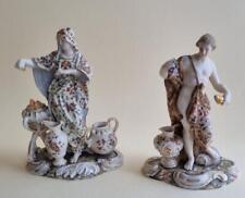 Antique Porcelain Dresden German Figurines Mithology Pare by Volkstedt for sale  Shipping to Canada