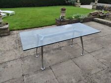 Designer glass table for sale  HARROGATE