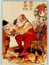 10518881 - Weihnachtsmann liest die Wunschzettel AK Coca-Cola comprar usado  Enviando para Brazil