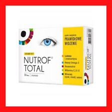 Nutrof Total 60/120/180 kaps Vitamina D3 E C Cynk Selen Luteina DHA EPA Omega-3, używany na sprzedaż  PL