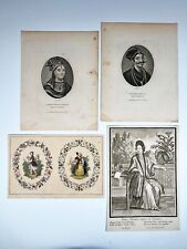 Lot antique engravings for sale  Amherst