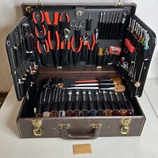 Estojo de ferramentas vintage Xcelite tc-100 COMPLETO com ferramentas e chaves! comprar usado  Enviando para Brazil