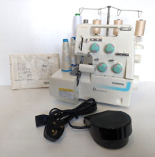 Used, Toyota SL1T - X Series Overlocker  / 4 Thread Sewing Machine 3/4 Thread Serger for sale  Shipping to South Africa