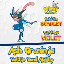 Ash Greninja com Battle Bond Ability 6IVs Legit - Pokemon Scarlet & Violet comprar usado  Brasil 