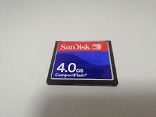 Cartão de memória Sandisk 4GB CompactFlash CF SDCFJ/SDCFB comprar usado  Enviando para Brazil
