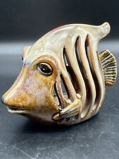 Glazed pottery fish for sale  Iowa Park