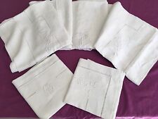 Antique linen sheet d'occasion  Expédié en Belgium