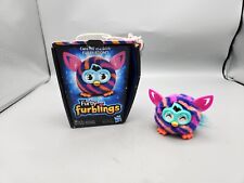 Furby FURBLINGS, Hasbro 2013 naranja, rosa, rayas azules segunda mano  Embacar hacia Argentina