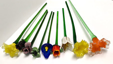long stem glass flowers for sale  Westwego