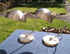 Pair brushed brass for sale  Shipping to Ireland