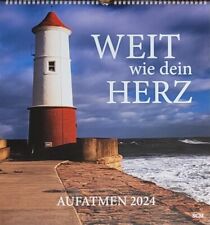 Aufatmen 2024 wandkalender gebraucht kaufen  Hainichen