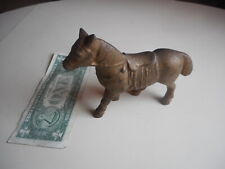Antique painted Cast Iron Horse Child's Bank for sale  Shipping to Canada
