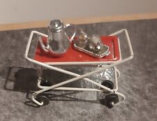 vintage 16th scale - BARTON - Tea trolley with coffee set, used for sale  Shipping to South Africa