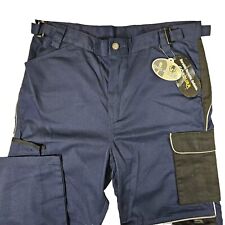 Calça de trabalho masculina Cargo Cordura resistente joelheira bolsa marca azul comprar usado  Enviando para Brazil