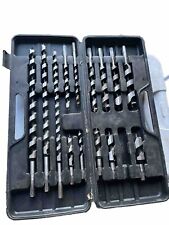 AUGER DRILL BIT SET – extra long bits – woodworking tools – wood drills for sale  Shipping to South Africa