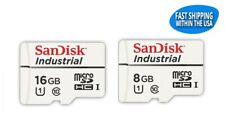 Used, SanDisk Industrial 8GB 16GB Micro SD Memory Card Class 10 UHS-I WHOLESALE PRICE for sale  Shipping to South Africa