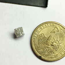 Usado, Enorme cubo di diamante grezzo bianco naturale sciolto da 2,60 ct 6,0 mm,... comprar usado  Enviando para Brazil