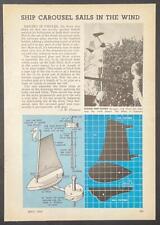 Sailboat whirligig 1964 for sale  Diamond Point