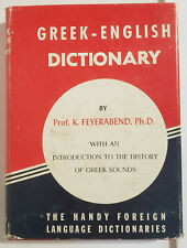Handy dictionary greek for sale  Irving