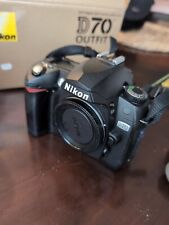 Câmera Digital SLR Nikon D D70s 6.1MP - Preta (Kit com 18-70mm e 55-200mm... comprar usado  Enviando para Brazil