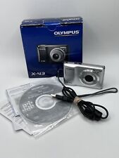 Cámara Olympus X-43 14 MP 5x zoom óptico, correa de 2,7" 256 MB tarjeta SD plateada segunda mano  Embacar hacia Argentina