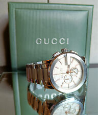 Gucci gents chronograph for sale  HUDDERSFIELD