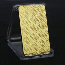 Barra de lingotes de oro fino banco suizo moderna barra de oro regalo segunda mano  Embacar hacia Argentina