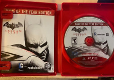 Batman: Arkham City-Game of the Year Edition (Sony PlayStation 3/PS3) COMPLETO! comprar usado  Enviando para Brazil