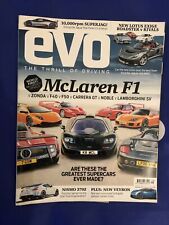 Evo magazine 205 for sale  BIRMINGHAM