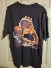 Used, Palace T Shirt Brain Tri Ferg Navy Size XL  for sale  Shipping to South Africa