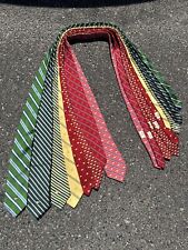 Lote de 10 pacotes de gravatas Augusta Nationals Masters 100% seda anos 90 e Y2K, usado comprar usado  Enviando para Brazil
