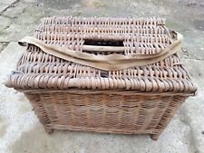 Vintage fishing basket for sale  HULL