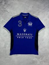 Camisa polo para hombre LA MARTINA Buenos Aires Maserati Polo Tour número 3 azul talla S segunda mano  Embacar hacia Argentina