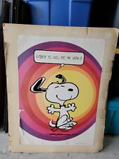 Vintage snoopy poster for sale  Boiling Springs