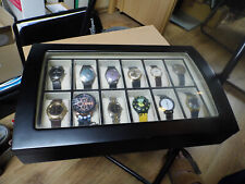 Watch box gebr. Bundle, 12 Watches 6 x Mechanical & 6 x Quartz Lot, 3 HMT 2 Swatch for sale  Shipping to South Africa