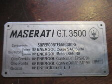 Maserati schild 3500 gebraucht kaufen  Goch