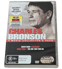 Charles Bronson 4 Pacote de Filme Death Breakout Hard Evil DVD Região 4 PAL R18+ comprar usado  Enviando para Brazil