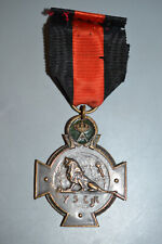 6.15) Médaille militaire belge croix de l'YSER guerre 1914 1918 belgian medal d'occasion  Saint-Jean-en-Royans