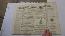 1900 Brighton Herald jornal antigo Myddelton Fanny comprar usado  Enviando para Brazil