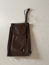 Dark brown leather for sale  HARROW