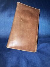 Vintage brown leather for sale  NEWPORT