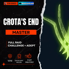 Master Crota's End | Full Raid | Challenge | Xbox Psn Pc, used for sale  Shipping to South Africa