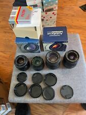 Lote de lentes para cámara Minolta Quantaray 24 mm 28-90 mm 70-210 mm 35-70 mm segunda mano  Embacar hacia Argentina