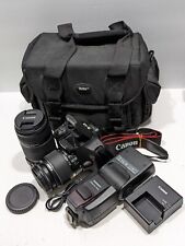 Kit de câmera digital Canon EOS Rebel T5 DSLR 18.0MP preta lente 18-55mm e 55-250mm comprar usado  Enviando para Brazil