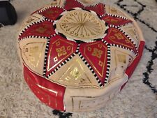 Handmade moroccan pouffe for sale  Shipping to Ireland