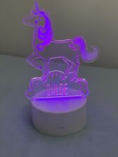 Personalised night light for sale  WANTAGE