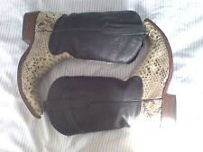 Cuadra snakeskin cowboy for sale  ALTON