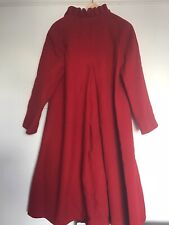 Vintage red wool for sale  CARDIFF