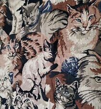 Vintage cat tapestry for sale  Broken Arrow